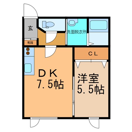 Ｔｒｉｍ（ﾄﾘﾑ）の物件間取画像